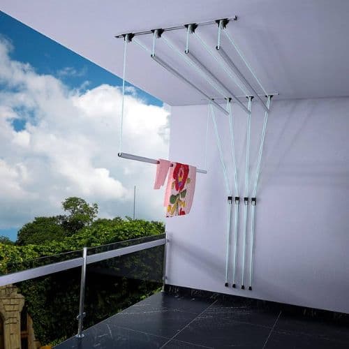 Cloth Hangers by Sai Durga Invisible Grills — installation photo 2