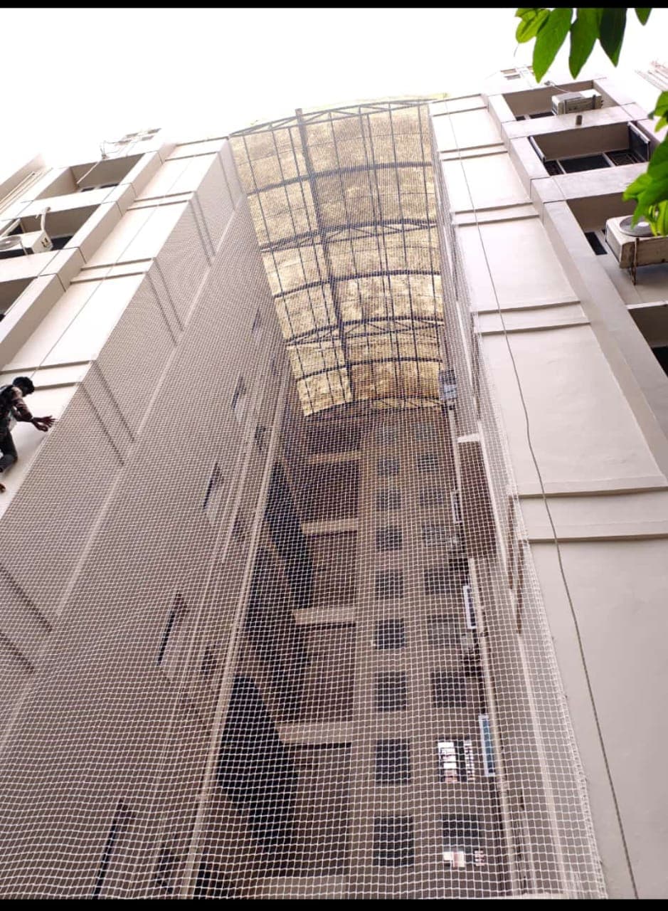 Pigeon Nets by Sai Durga Invisible Grills — installation photo 2