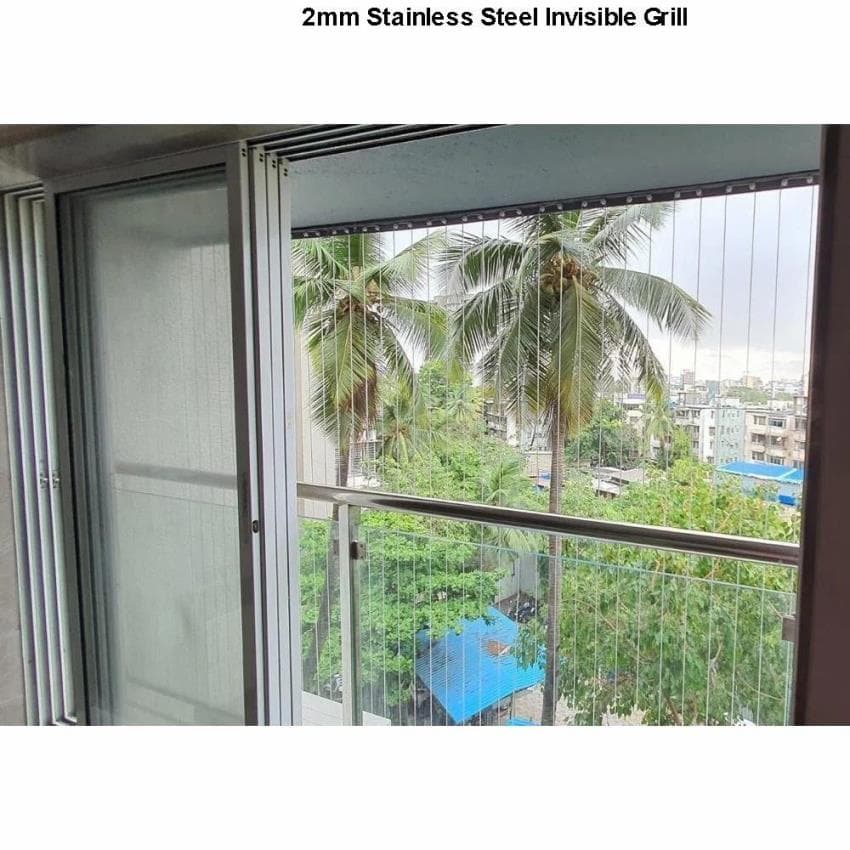 Invisible Grills for Villas